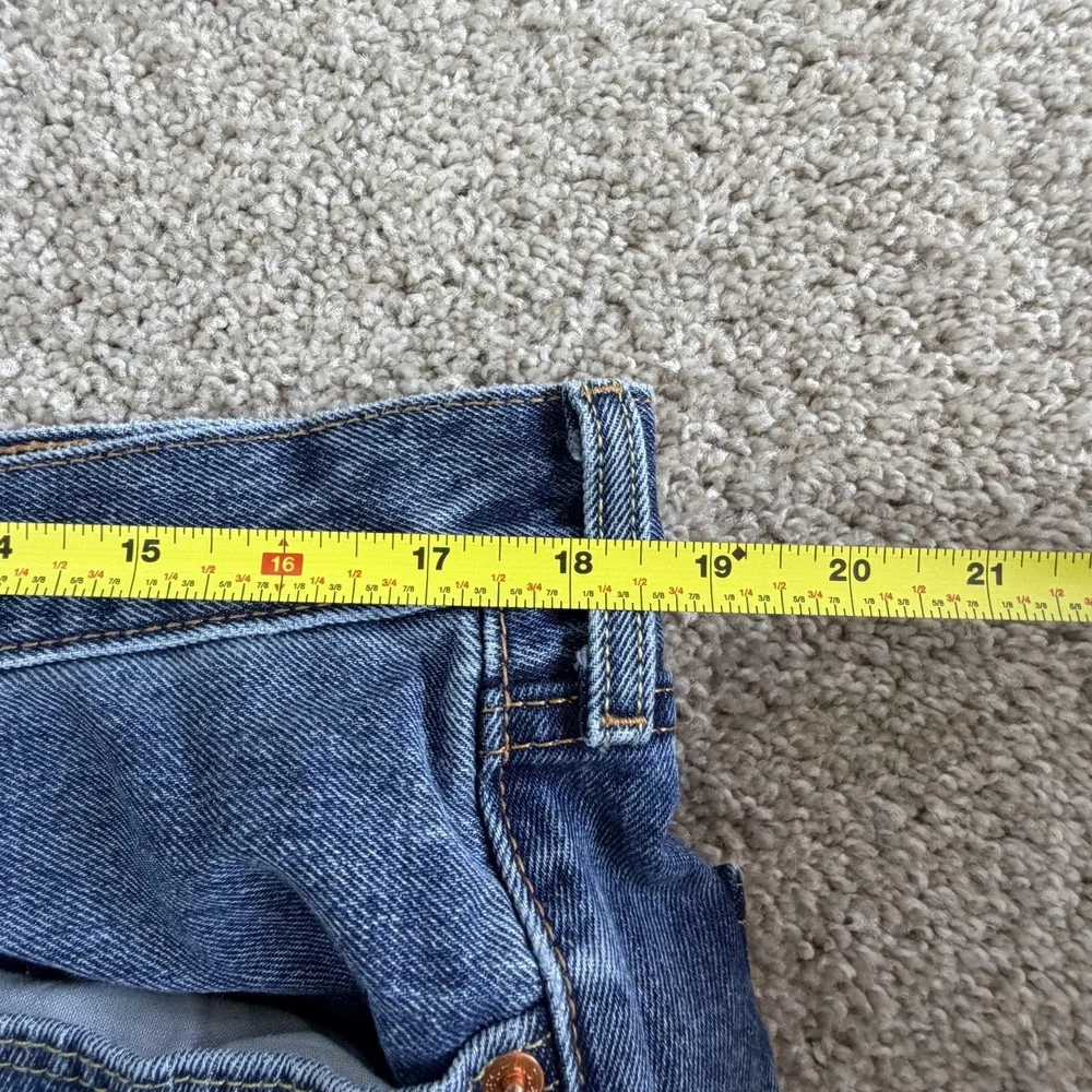 Levis 550 Jeans Mens 38x30 Medium Wash Blue Denim Relaxed Tapered Pants Casual